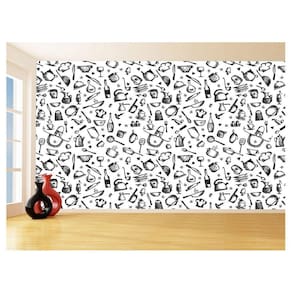 Papel De Parede 3D Textura Cozinha Café Comida 3,5M Txt195