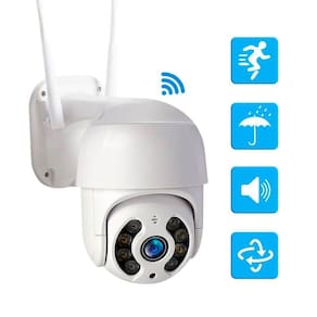Câmera Segurança Externa Wi-Fi Panorâmica+ - Completa