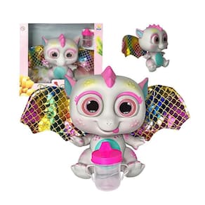 Bebê Dragão Flying Baby com Asas - Branco