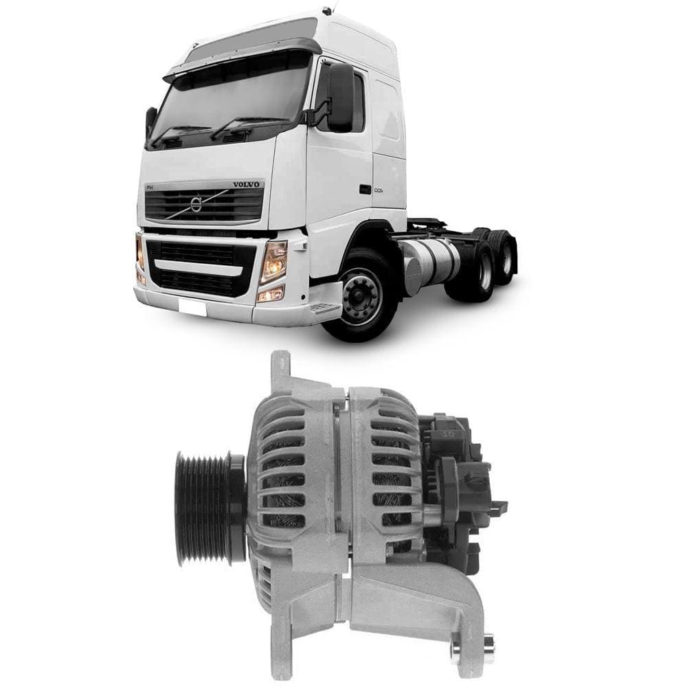 Alternador Volvo FH 400 440 480 520 FMX 380 28V 110A Bosch