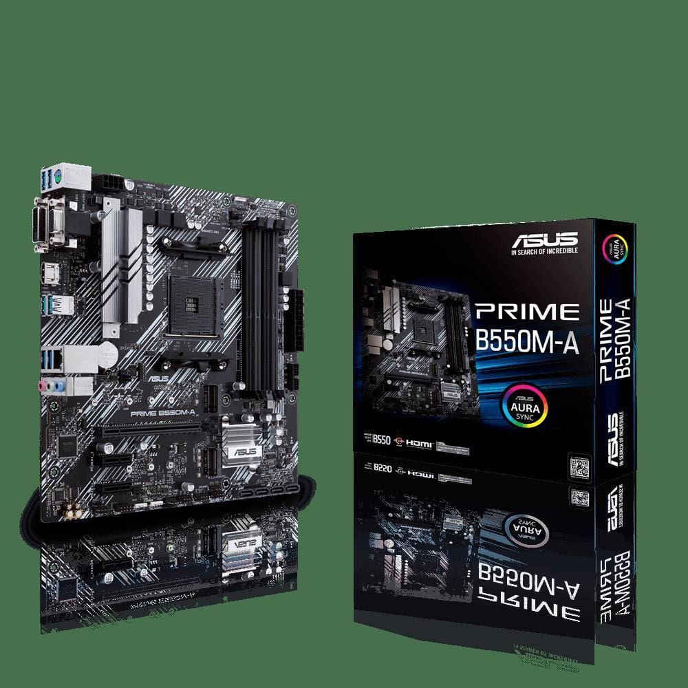 Placa-Mãe Asus B550M-A AMD Ryzen 3 |