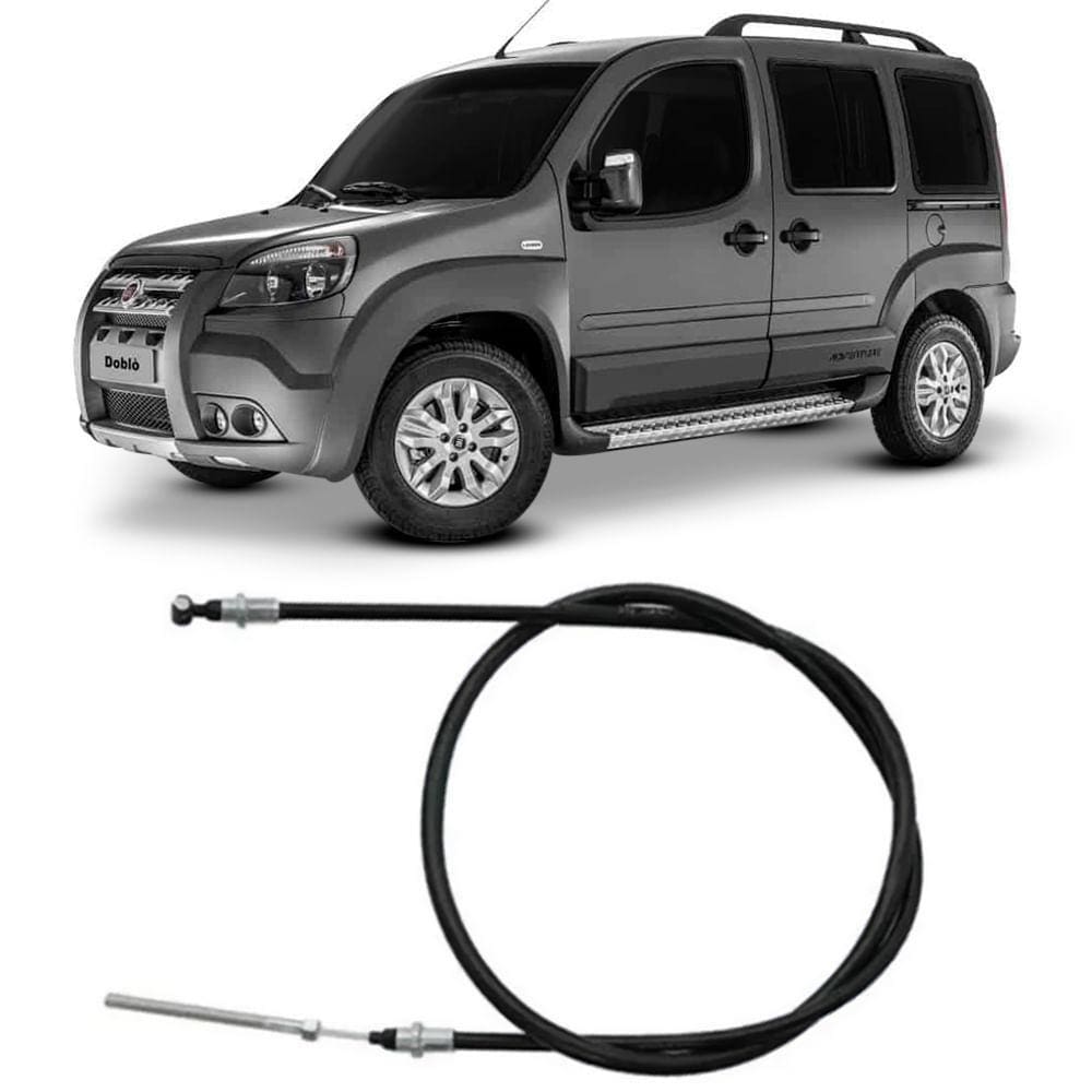 Cabo Freio Traseiro LE Doblo Attractive 1.4 2012 a 2021 Tuba