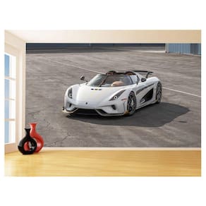 Papel De Parede Carro Koenigsegg Regera Pista 3,5M Car169