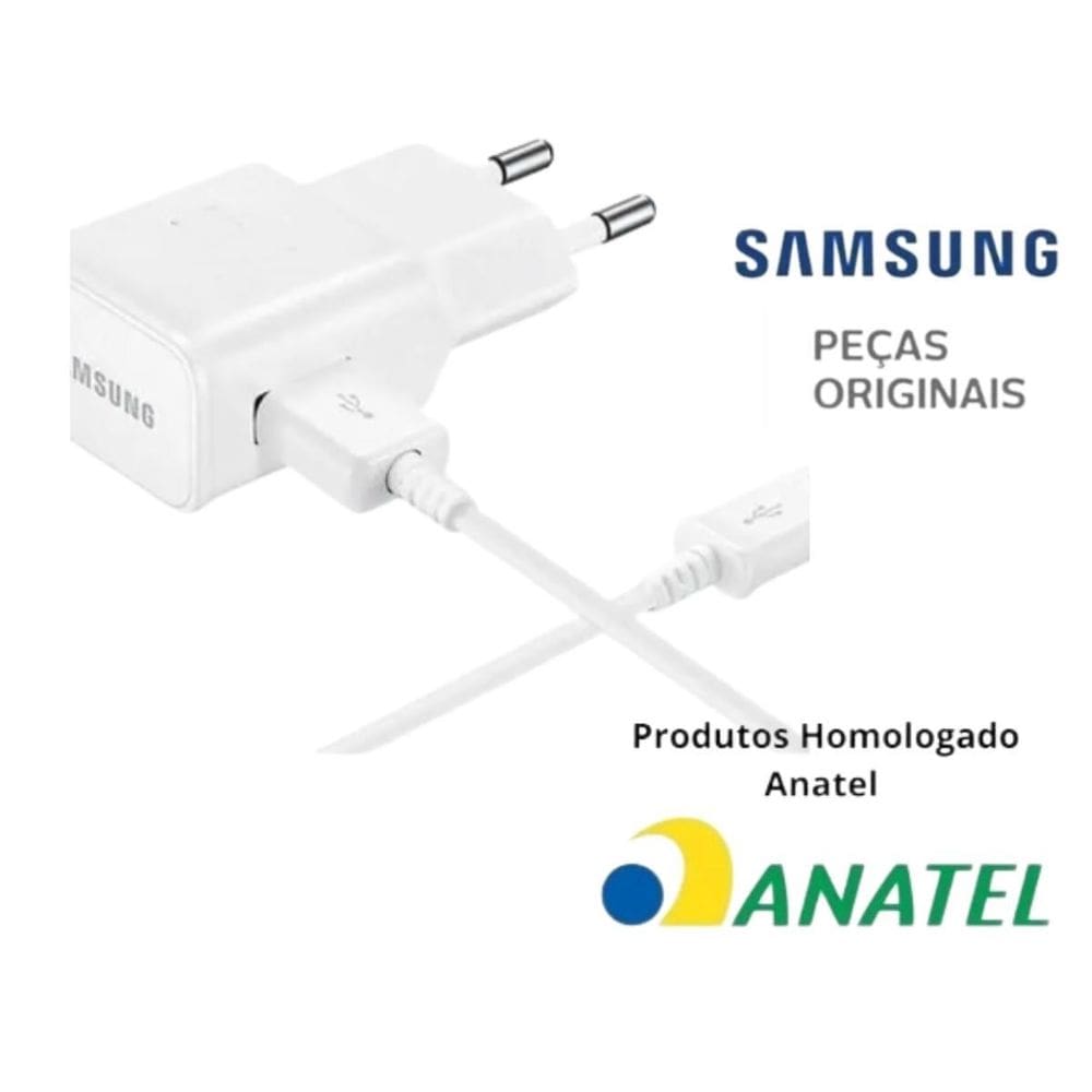 Carregador Fast Charge Samsung Tipo C - Modelo EP-TA20BWB