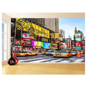 Papel De Parede 3D Cidade New York Broadway Ny 3,5M Ncd276