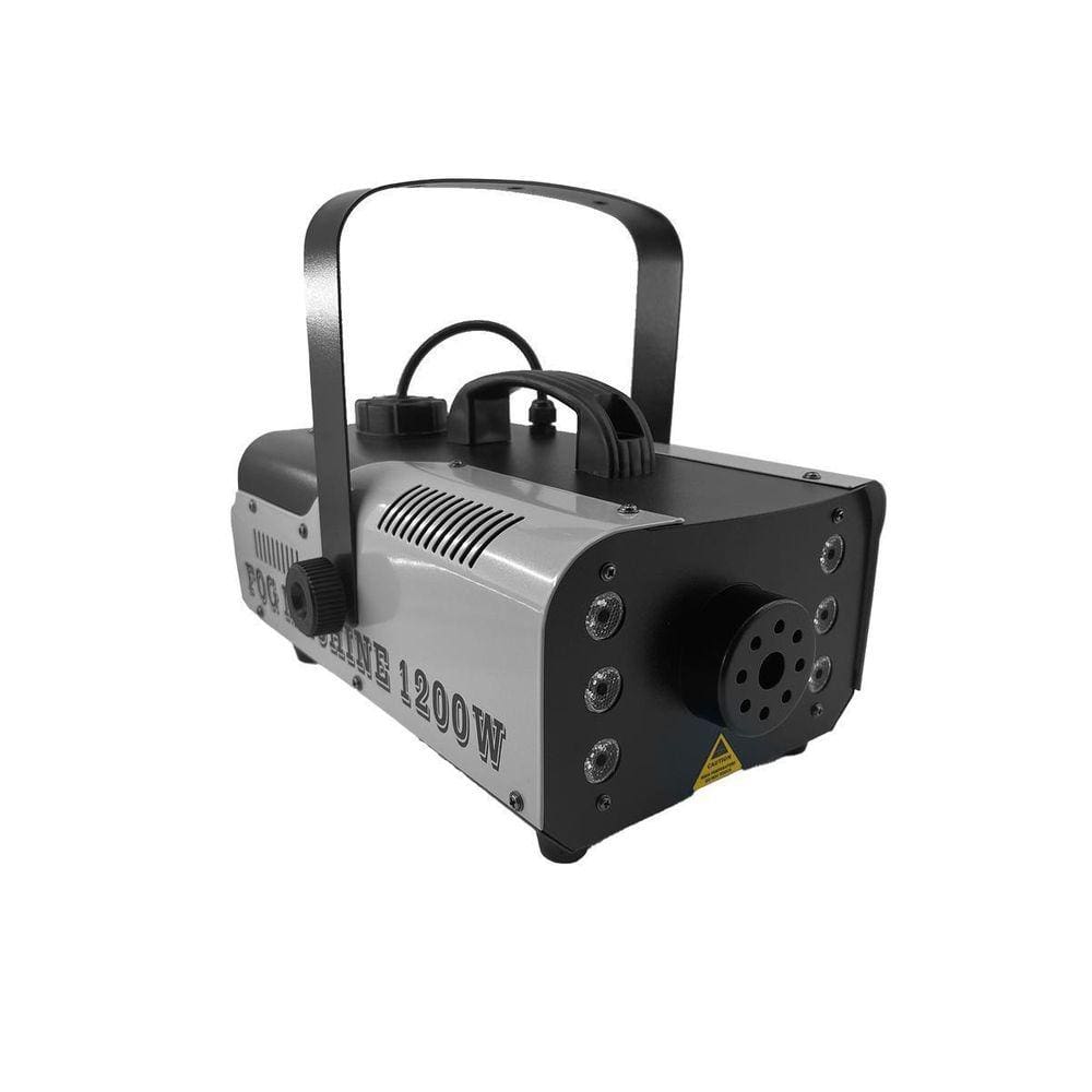 Maquina De Fumaça 1200W Com Iluminação Rgb