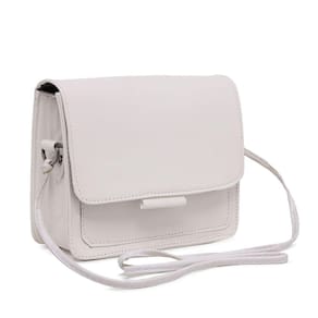 Bolsa Mini Feminina Alça Transversal Irene White
