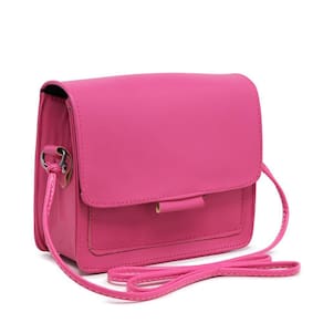 Bolsa Mini Feminina Alça Transversal Irene Pink