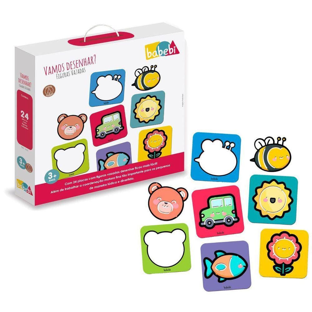 Kit Desenho Infantil Brinquedo De Desenhar Criativo 3 Anos