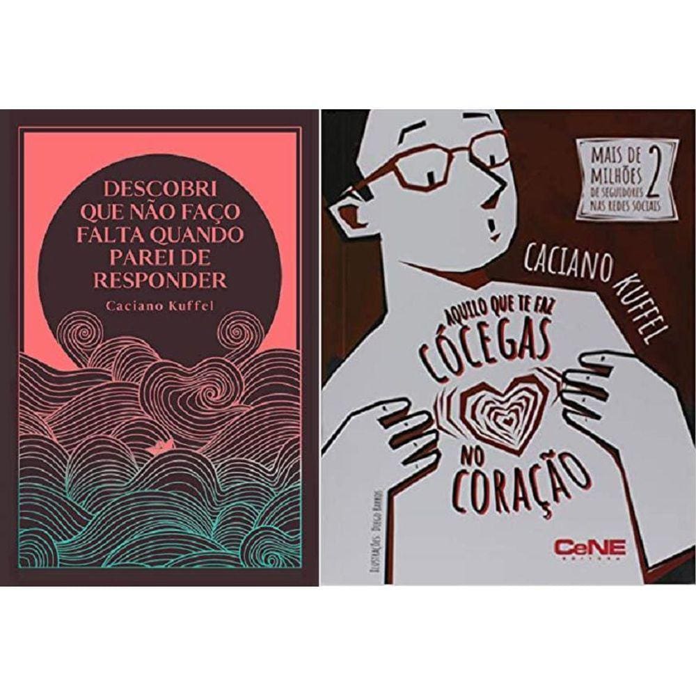 Kit 2 Livros Autor Caciano Kuffel