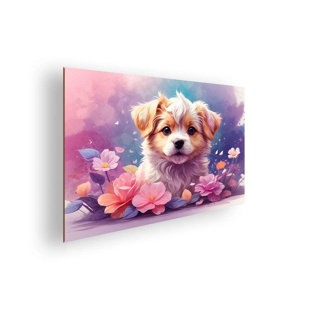 Quadro/Placa Decorativa MDF 20x28 Cachorrinho