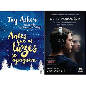 Kit 2 Livros Jay Asher Os 13 Porquês + Antes Que As Luzes Se