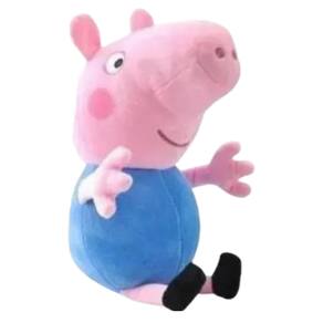 Pelúcia George Azul 28cm da Turma da Peppa