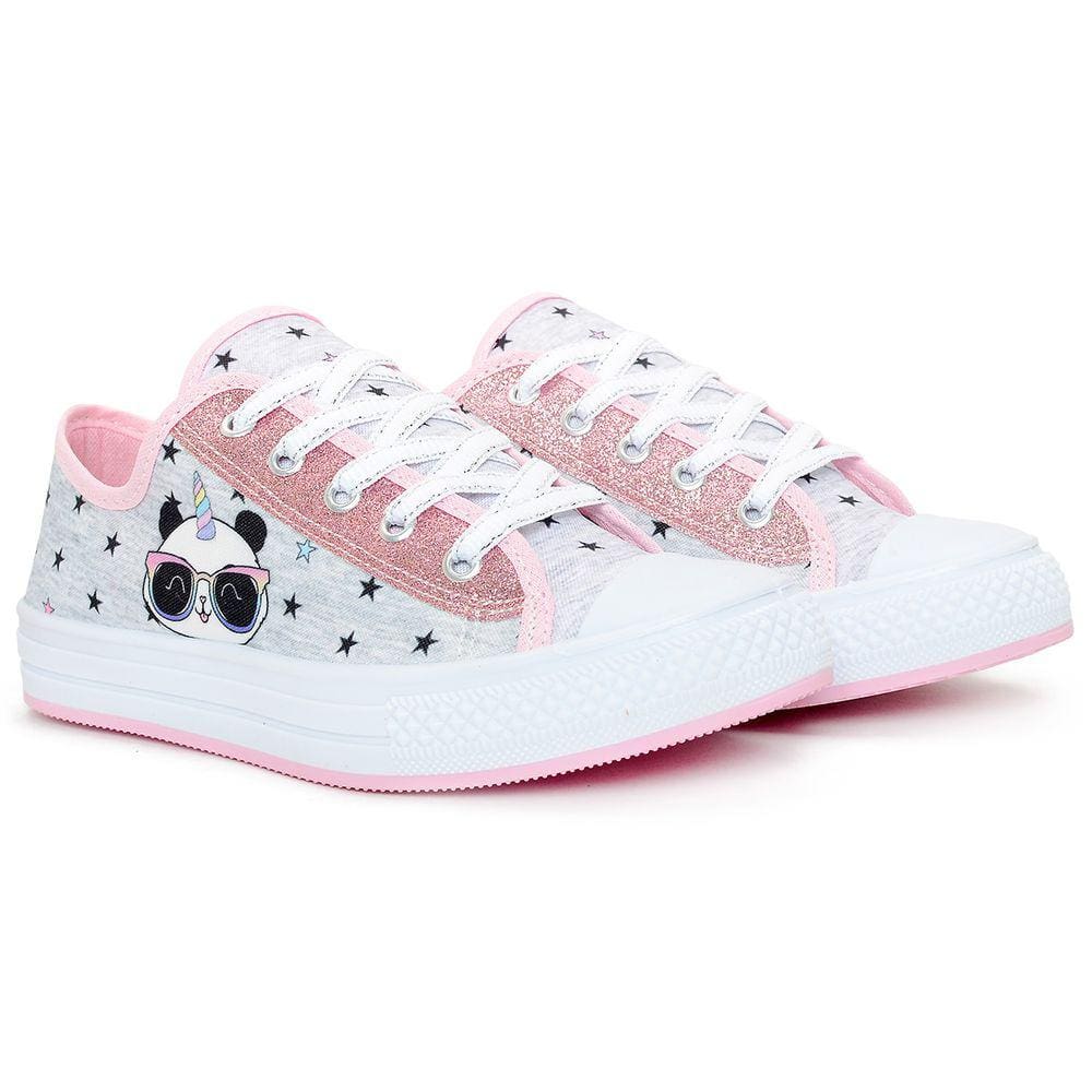 Tênis Feminino Infantil Meninas Panda Unicórnio BF Shoes