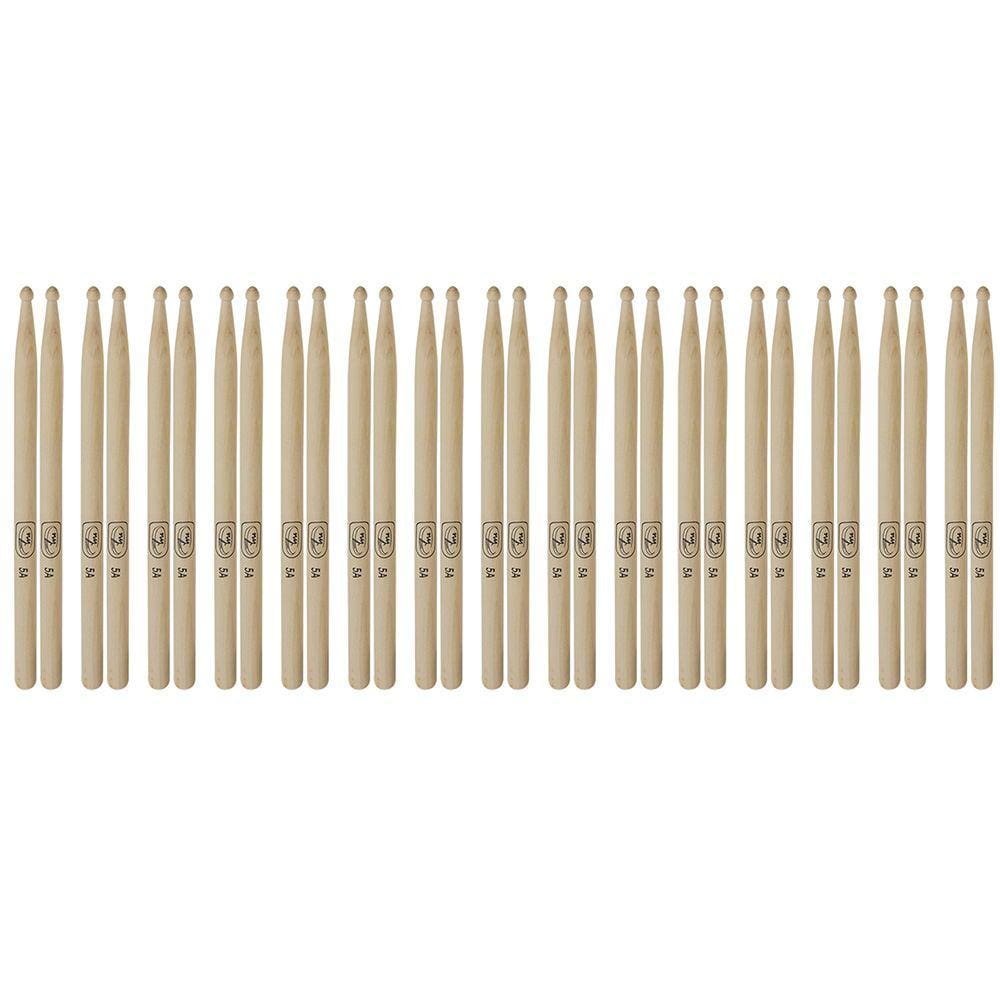Kit com 15 Pares de Baquetas para Bateria Maple 5A New York