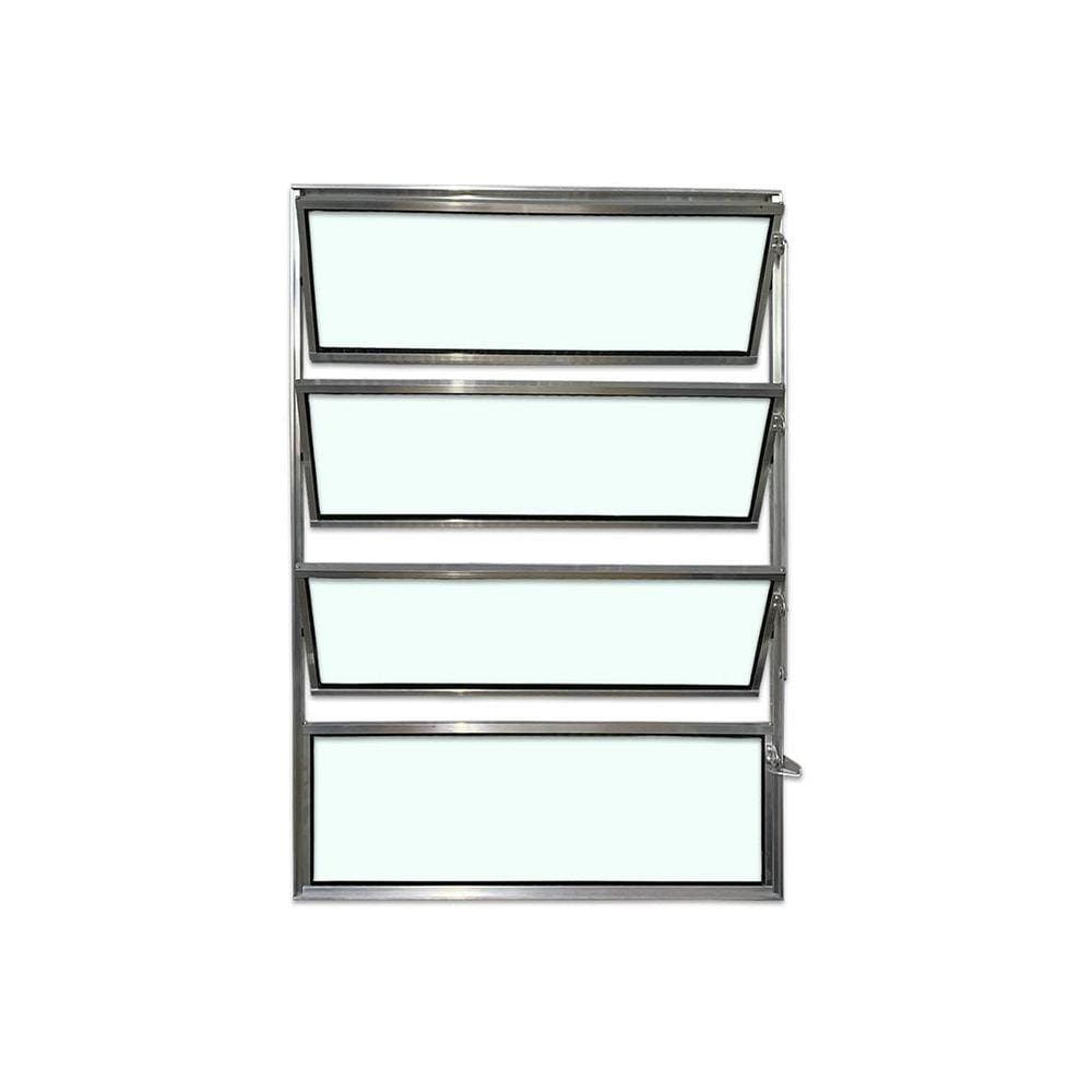 Vitro Basculante Brilhante 80 X 60 Vidro Liso