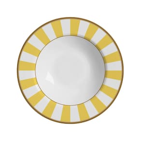 Prato Fundo   Stripe Amarelo Alleanza 6 un