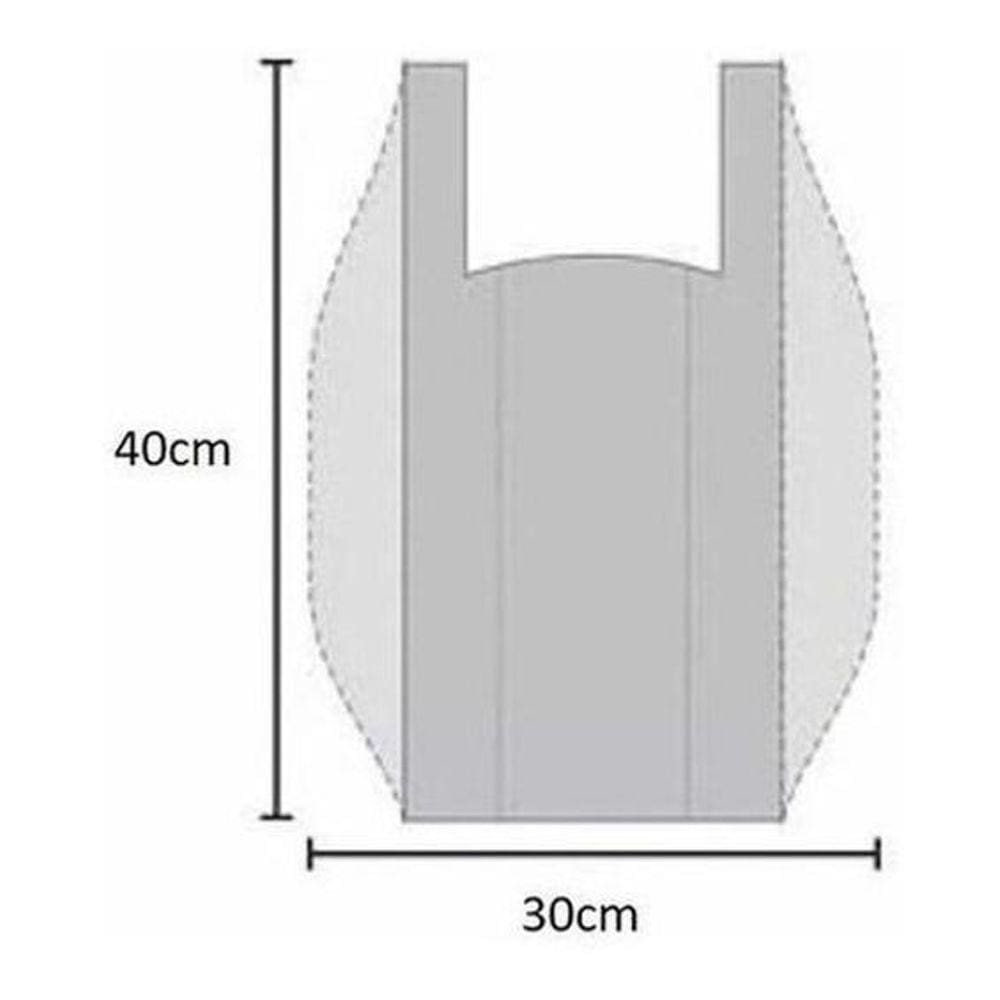 Sacolas Plasticas Branca Reciclada Reforçada 90X100 10 Kg