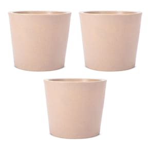 Kit 3 Vasos Badi Bege 54cm Terrano