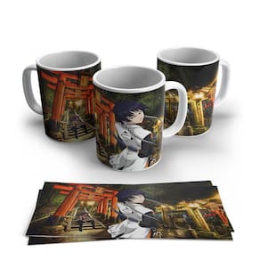 Caneca de Porcelana Attack on Titan modelo 33