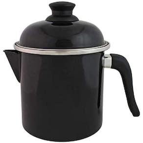 Leiteira Canecão Com Tampa Esmaltado 1,8 Litros N16 Ewel