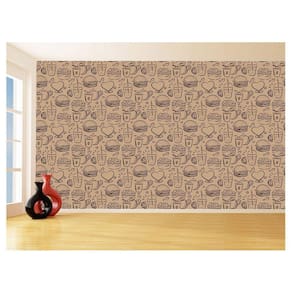 Papel De Parede 3D Textura Cozinha Café Comida 3,5M Txt192