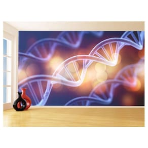 Papel De Parede 3D Tecnologia Ciência Lab Dna 3,5M Tec29