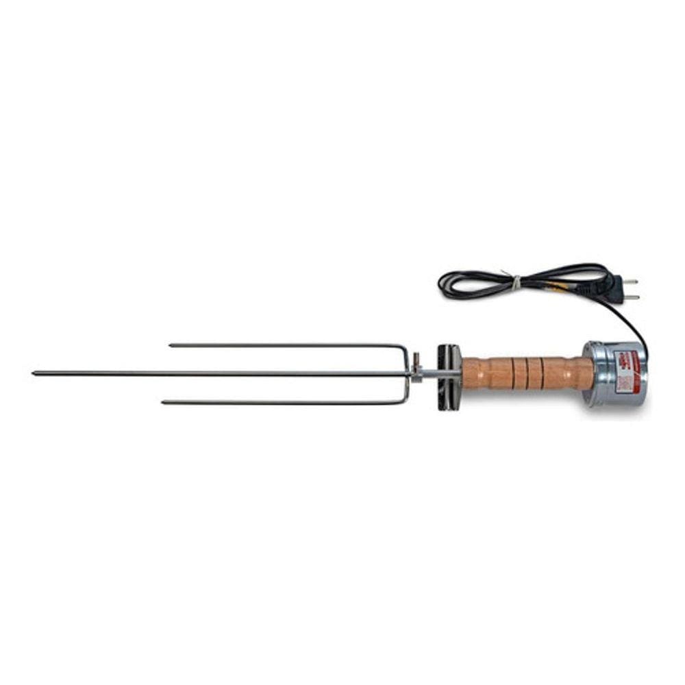 Espeto Giratório - Rotary Speto Cabo Madeira - 110V