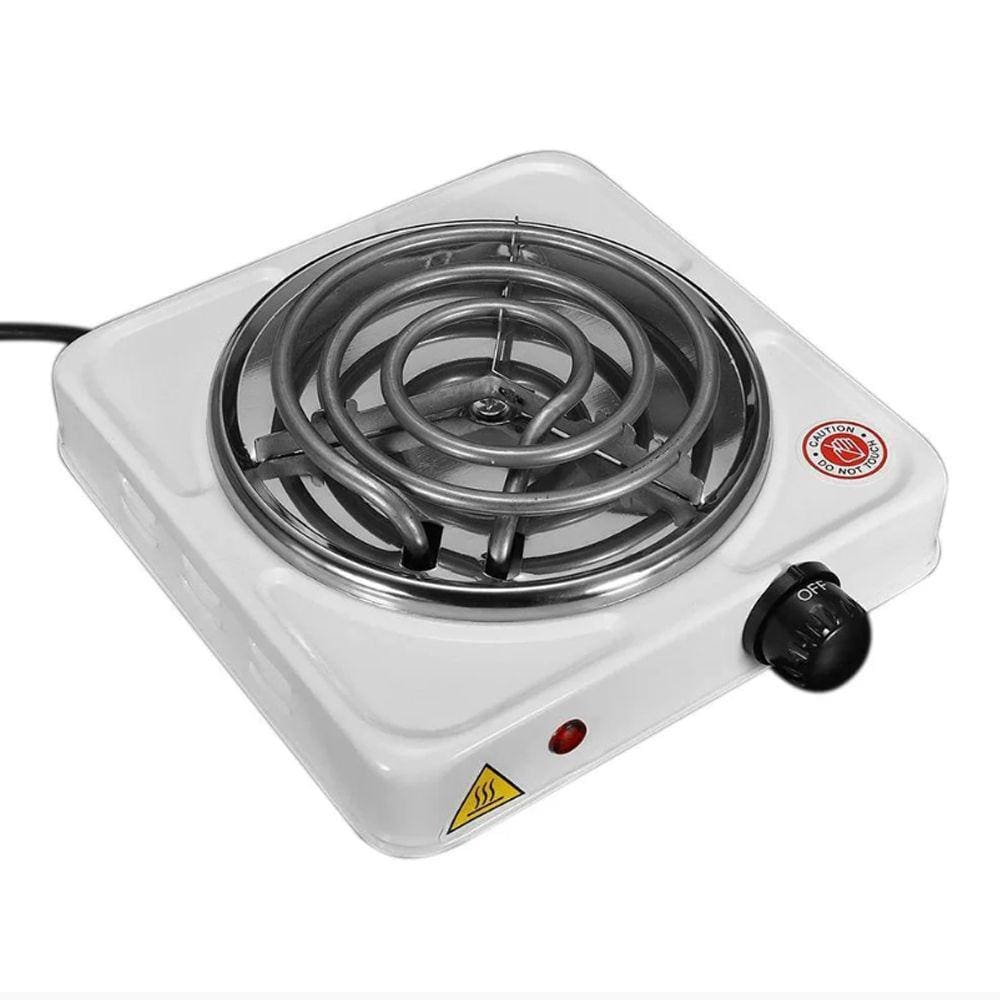 Fogão Cooktop Elétrico Portátil Espiral 1 Boca de Mesa