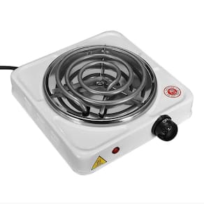 Fogão Cooktop Elétrico Portátil Espiral 1 Boca de Mesa