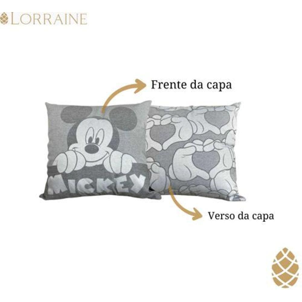Capa Almofada Bella Janela Disney 45x45 Personagens