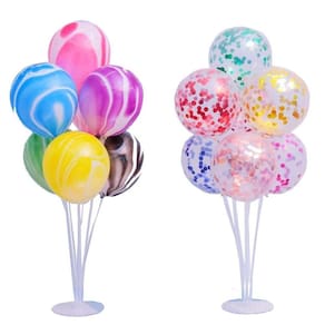Kit2 Suporte Balão Base Bexiga 70cm Armação Decoração Festa