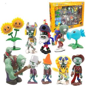 Plantas Vs Zombies Figuras Brinquedo Girassol Parede Nut Blover Pira