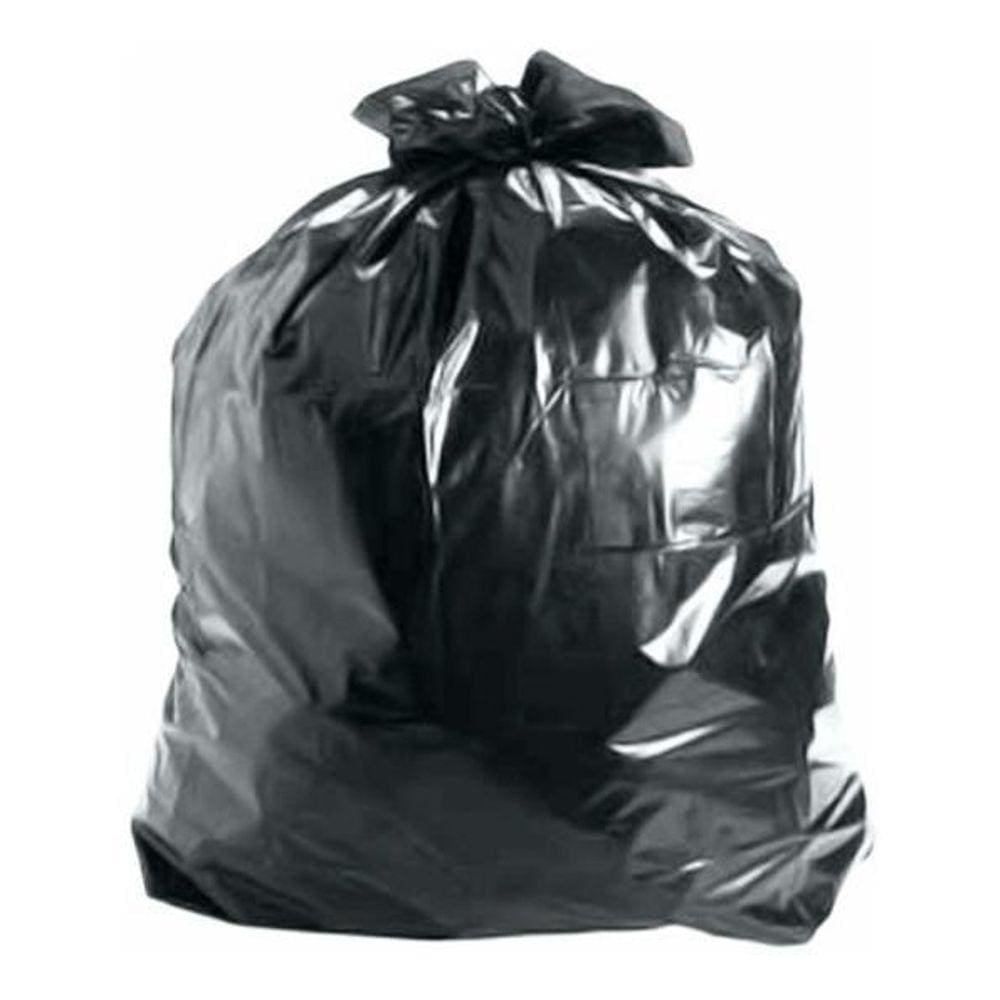Saco De Lixo Super Reforçado Preto 100 Litros - 50 Unidades