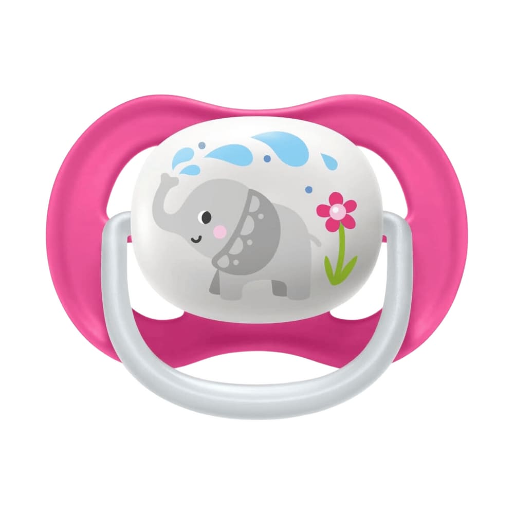 Chupeta Elefante Rosa Ultra Air 6-18M Girl Unitária 081/12