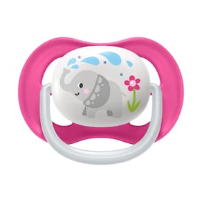 Chupeta Elefante Rosa Ultra Air 6-18M Girl Unitária 081/12