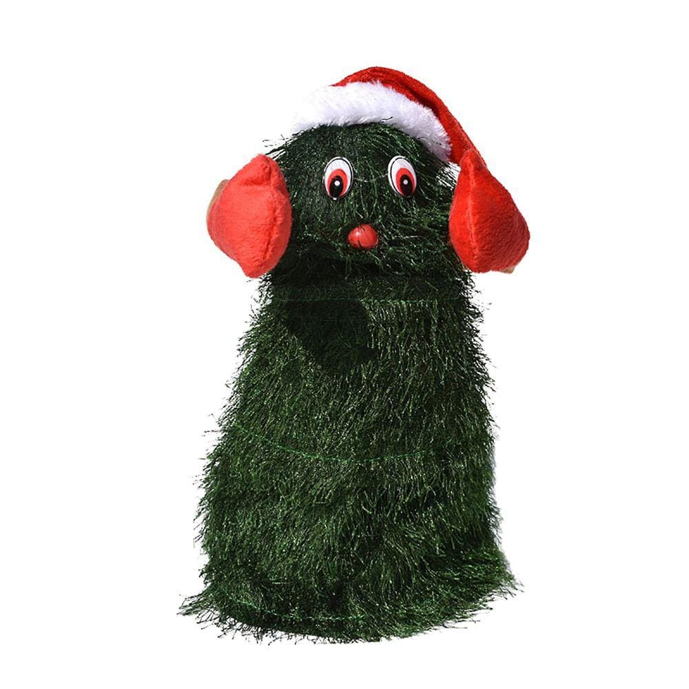 Natal Papai Noel Boneca Elétrica Cantando Dança Brinquedo Presente de Ano Novo Natal