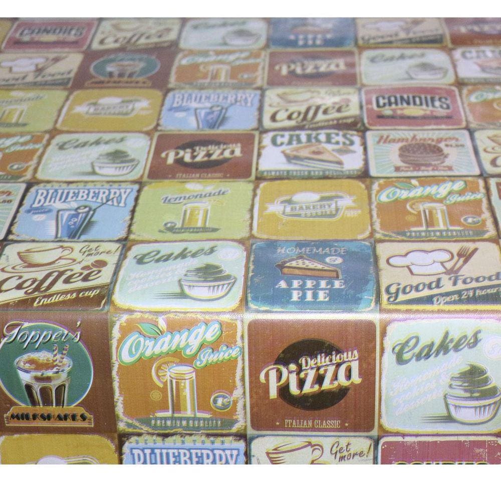 Toalha de Mesa Térmica Lacinho Retro 0,70x1,00m PVC