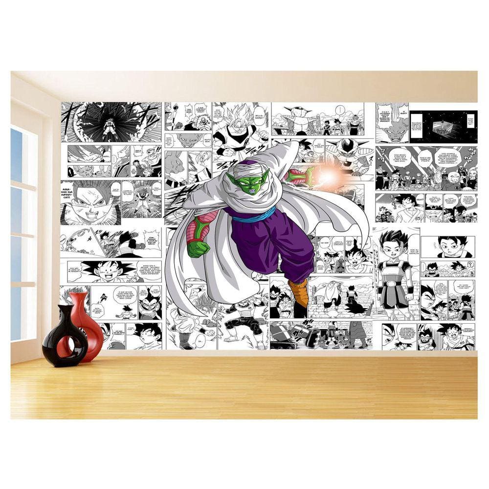 Papel De Parede 3D Dragon Ball Sr Piccolo Anime 3,5M Dbz713