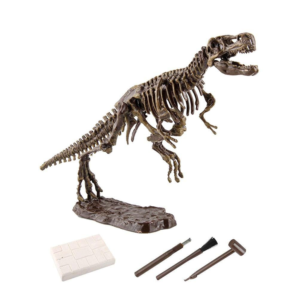 Criativo DIY Digging Crystal Pirate Treasure Archeology Quebra-cabeça infantil