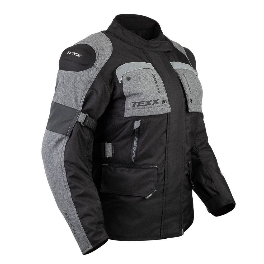 Jaqueta Texx Armor Ld Fem Pret Cinz    S