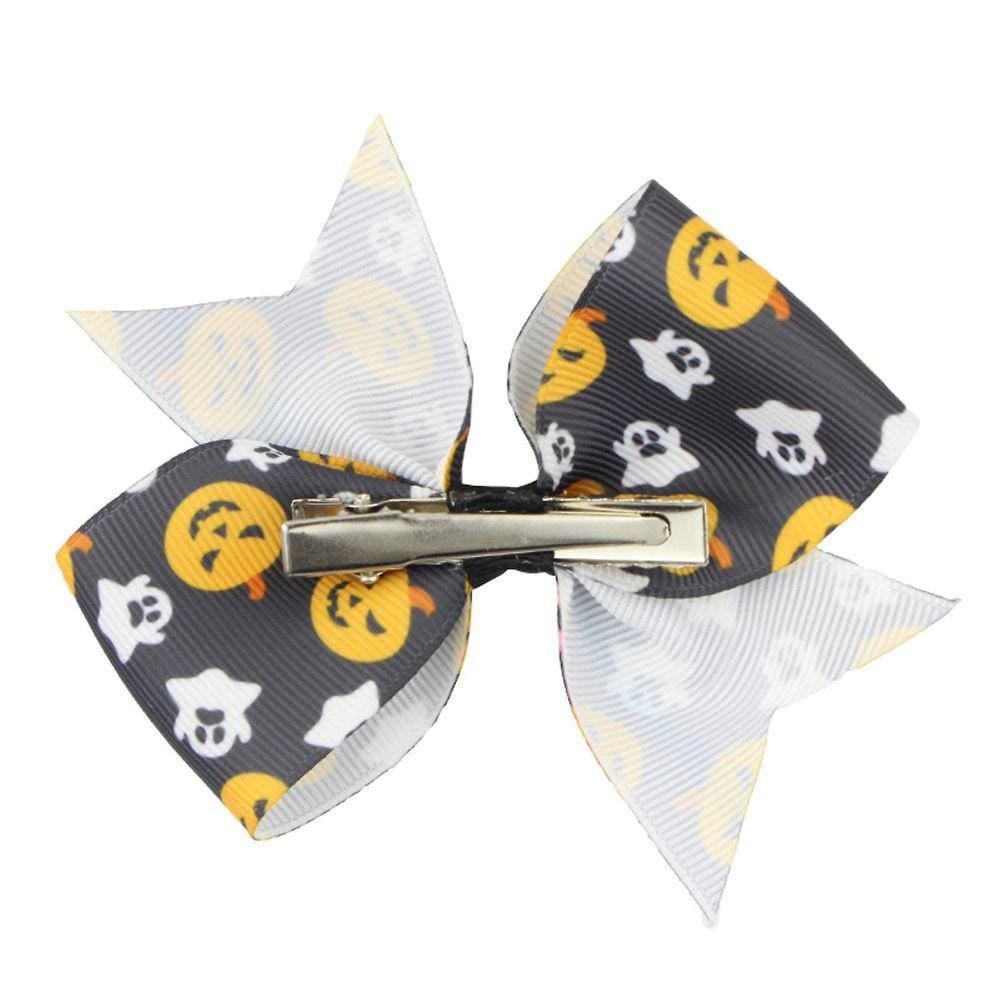 Halloween infantil hairpin crianças abóbora impressão meninas bonito arco acessórios de cabelo