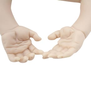 Presentes completos de vinil de silicone para recém-nascidos feitos à mão de 22”