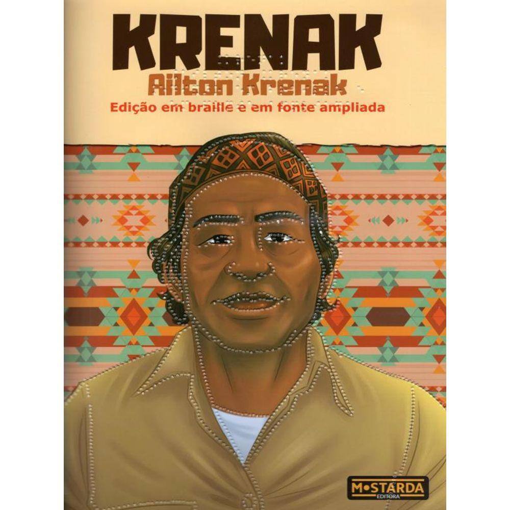 Krenak - Ailton Krenak - Edição Em Braille E Em Fonte Ampliada