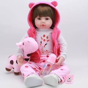 A boneca Cute Reborn é o melhor presente para crianças de 46 cm