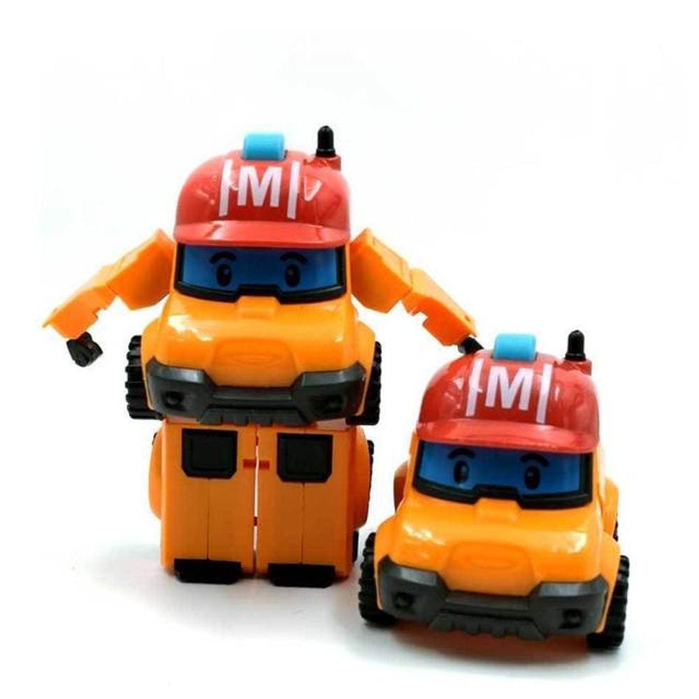 Robô Transformador Coreano para Crianças Anime Action Figures Toy