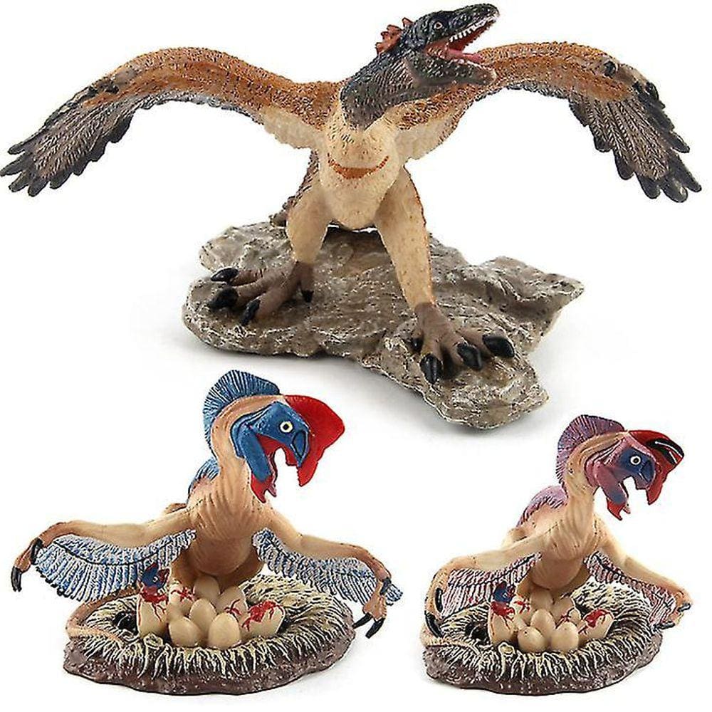 Modelo de dinossauro Archaeopteryx de simulação do mundo jurássico