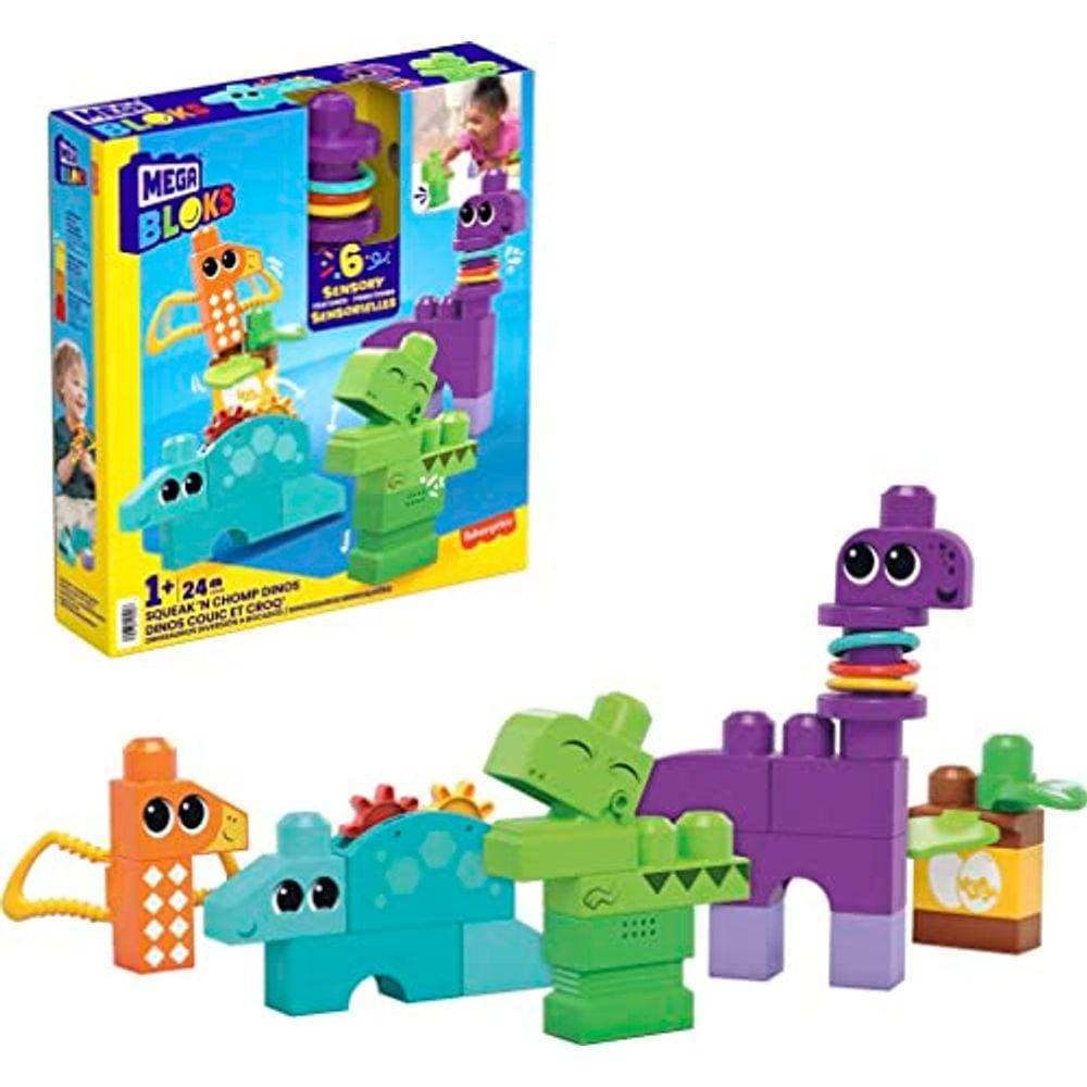 Brinquedo de construção sensorial Mega BLOKS Fisher Price, S