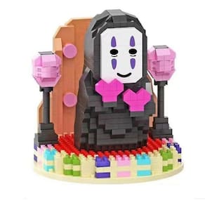 No Face Man Building Blocks Micro 3d Figuras Educacional Bri
