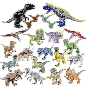 Jurassic Park Building Block Mundo Dinosaur Doll Building Bl